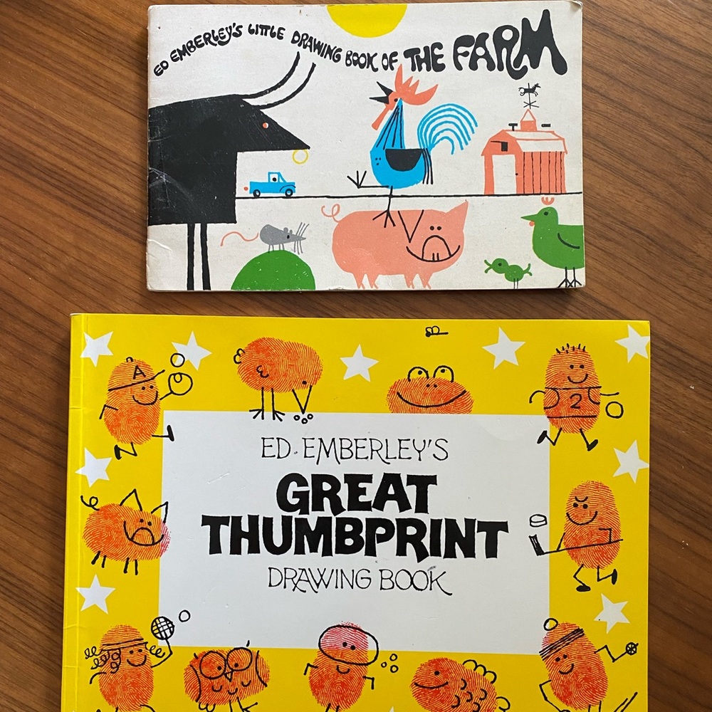 Ed Emberley books (2)